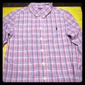 Boys size 10/12 Ralph Lauren  button up